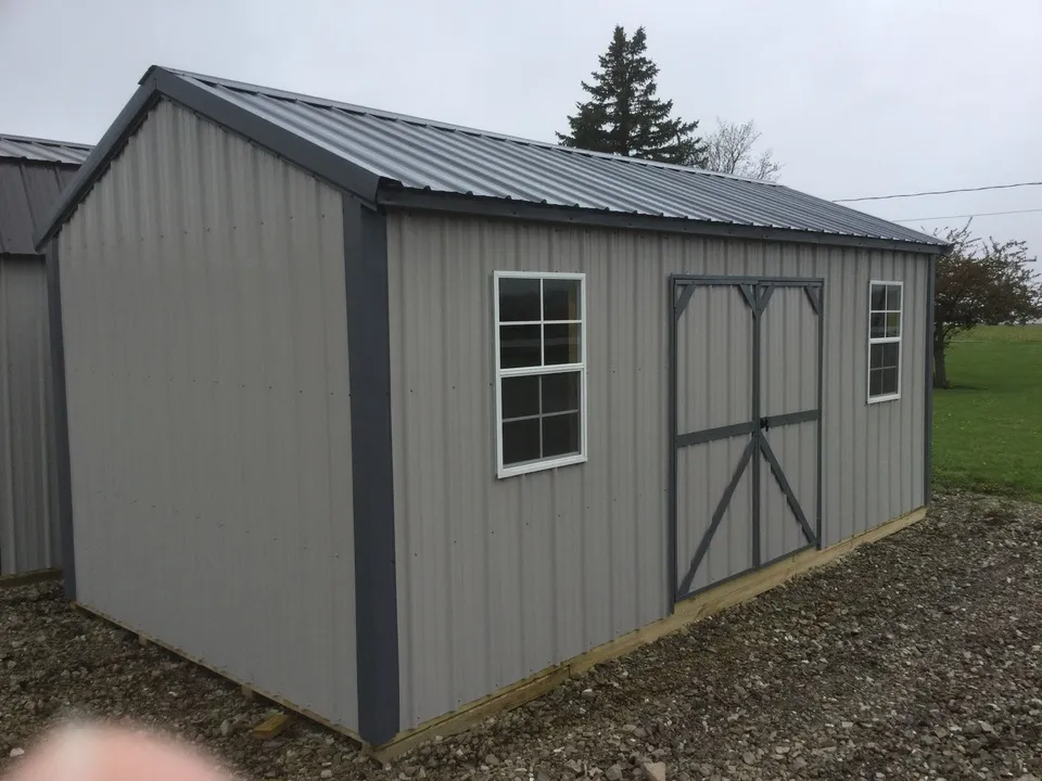 10'x20' Metal Garden Shed -04747