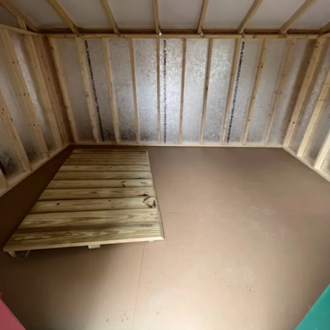 Saltbox interior