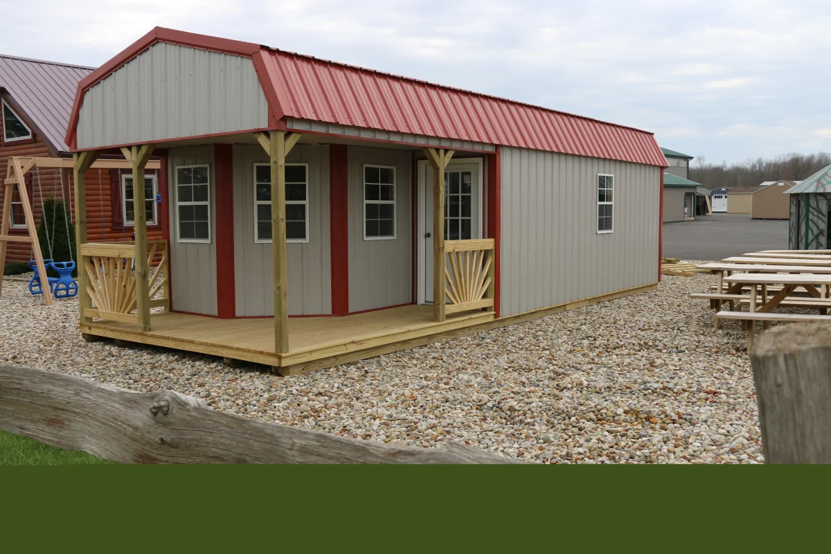 Metal Rounded Porch Hi-Wall Kampfire