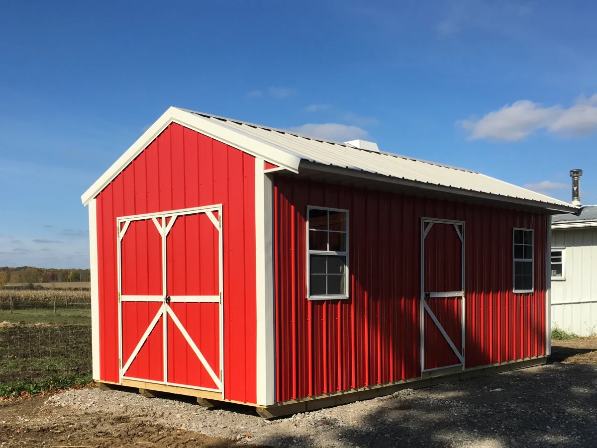Metal Sided Carriage House